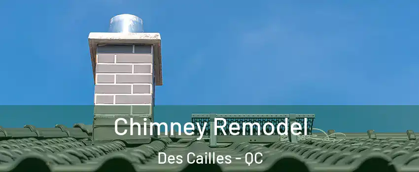 Chimney Remodel Des Cailles - QC