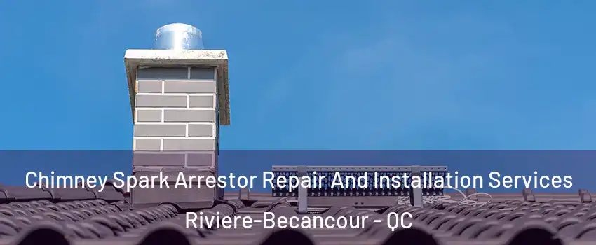 Chimney Spark Arrestor Repair And Installation Services Riviere-Becancour - QC