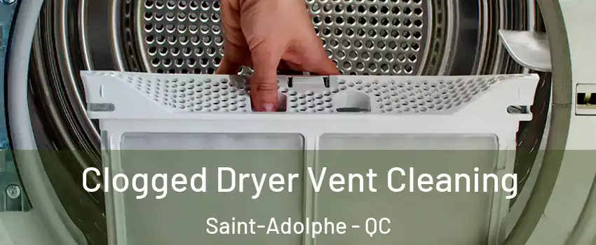  Clogged Dryer Vent Cleaning Saint-Adolphe - QC