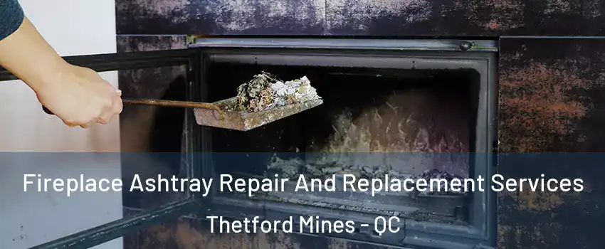 Fireplace Ashtray Repair And Replacement Services Thetford Mines - QC