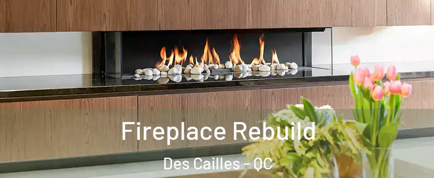 Fireplace Rebuild Des Cailles - QC