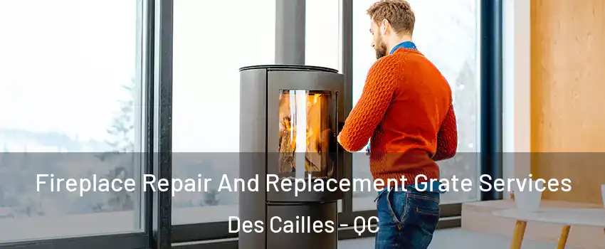 Fireplace Repair And Replacement Grate Services Des Cailles - QC