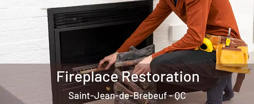 Fireplace Restoration Saint-Jean-de-Brebeuf - QC