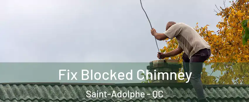  Fix Blocked Chimney Saint-Adolphe - QC