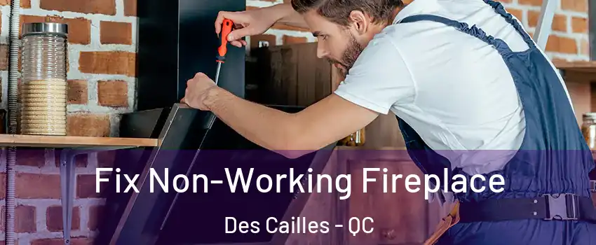 Fix Non-Working Fireplace Des Cailles - QC