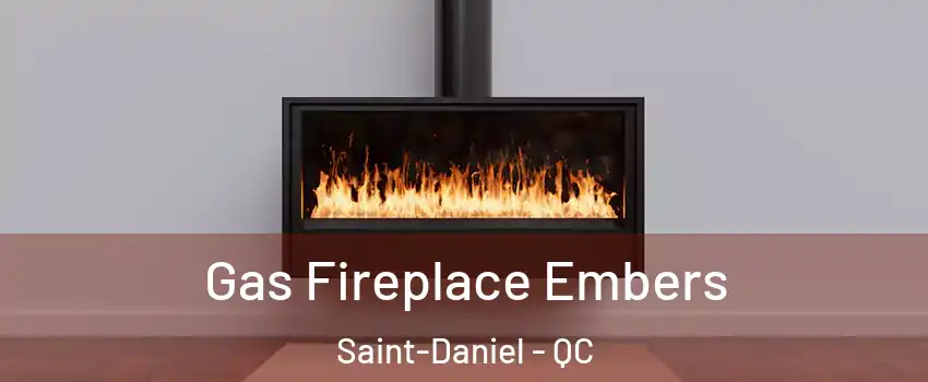 Gas Fireplace Embers Saint-Daniel - QC