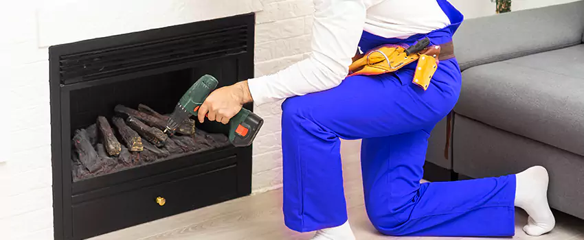 B-Vent Gas Fireplace Installation in Thetford Mines, QC