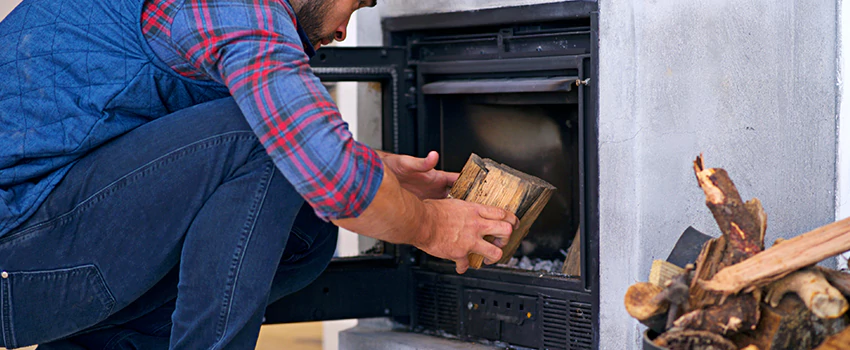 Old Broken Fireplace Repair And Replacement in Thetford Mines, QC