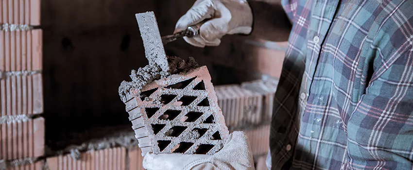 Repairing Damaged Fireplace Tiles in Thetford Mines, Quebec