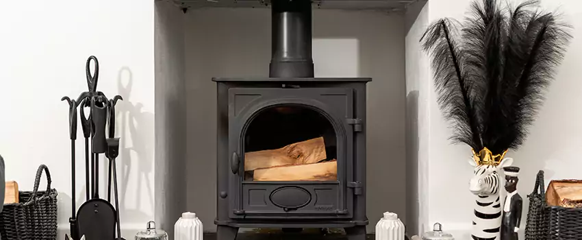 Thelin Hearth Products Providence Pellet Insert Fireplace Installation in Thetford Mines, QC