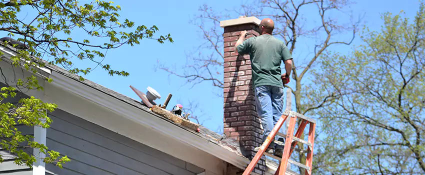 Chimney Crown Repair in Saint-Jean-de-Brebeuf, Quebec