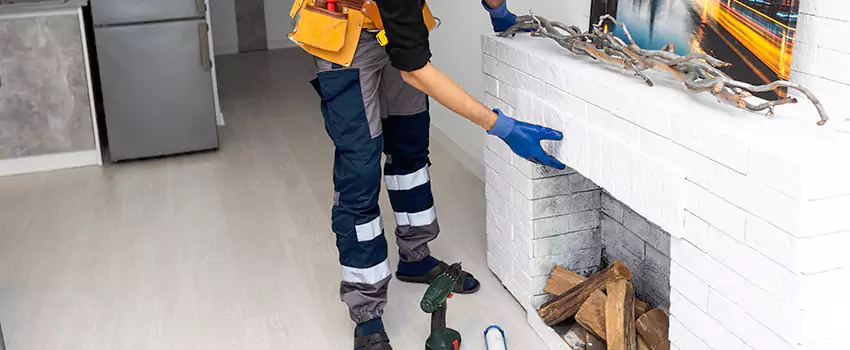 Pellet Fireplace Insert Installation in Thetford Mines, QC