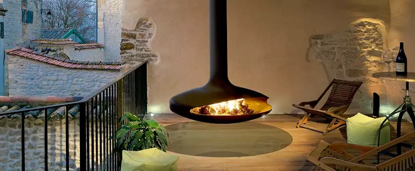 Bioethanol Hanging Fireplace Installation Services in Thetford Mines, QC